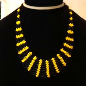 Necklace and earrings